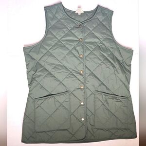 Duluth Trading Women's Golden Harvest Quilted Convertible Vest